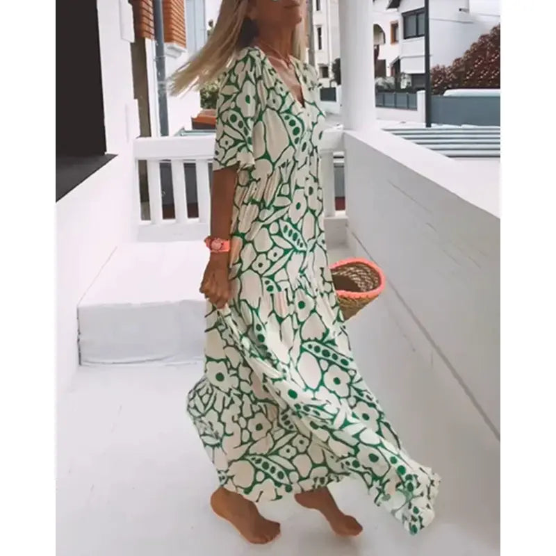 Christine - Flydende og let kjole til sommer