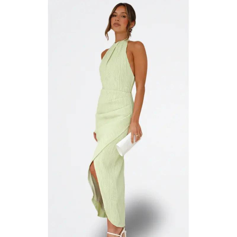 Ceila - Plisseret midi-kjole