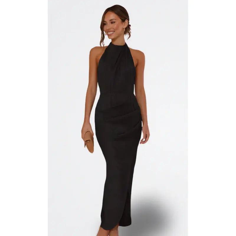 Ceila - Plisseret midi-kjole