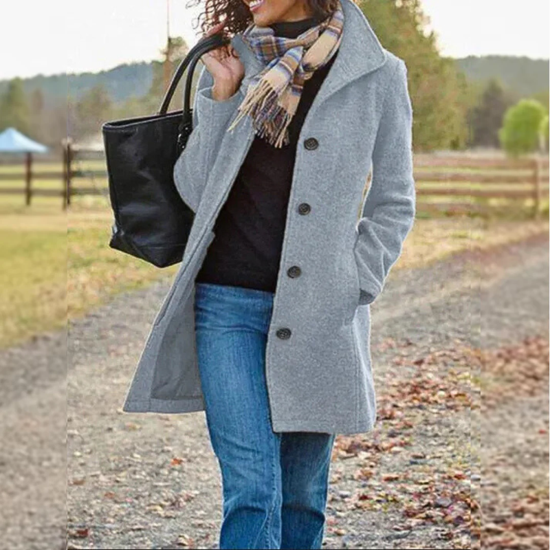 Leila - Klassisk frakke