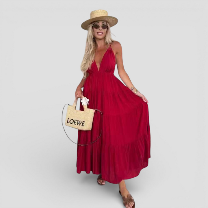 Alberte - Sensuel sommerkjole med stropper