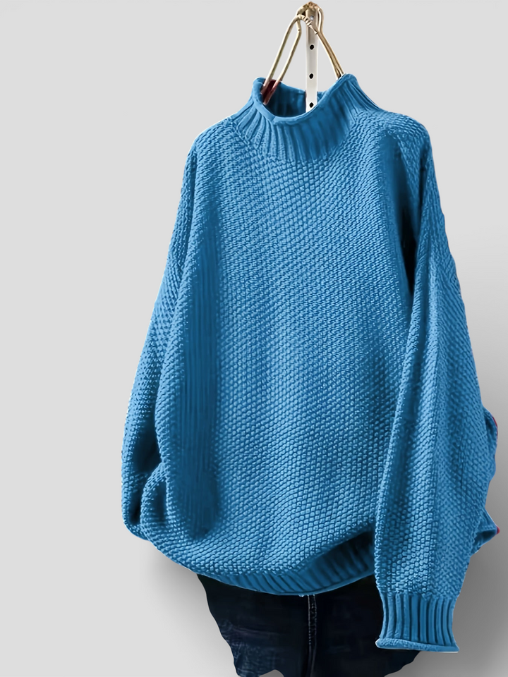 Alma - Komfortabel Striktrøje til Hverdag