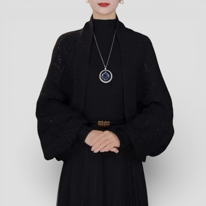 Beatriz - Cardigan i åbent strik