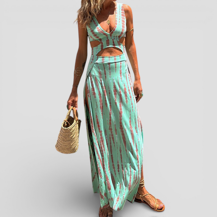 Berta - Sommerkjole med skulderstropper