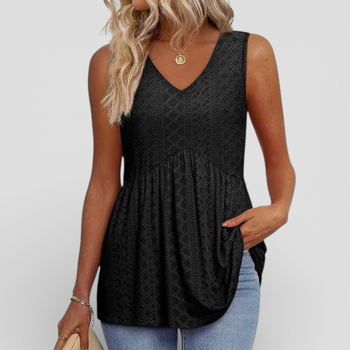 Birna - Let og elegant top til hverdagsbrug