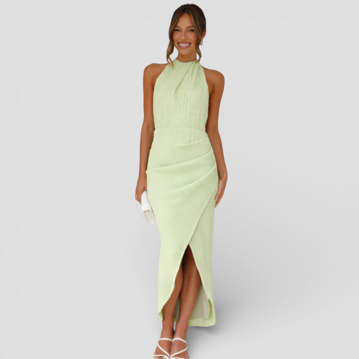 Ceila - Plisseret midi-kjole