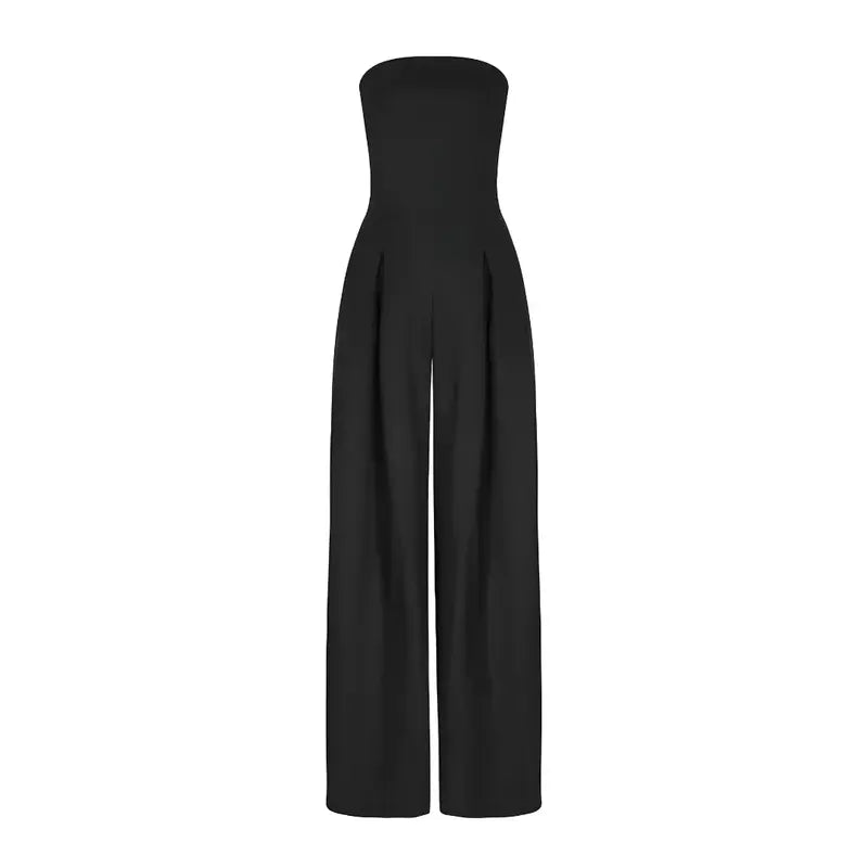 Malene - Stropløs jumpsuit