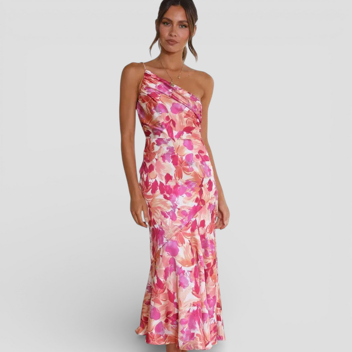 Eliza - Elegant kjole med én skulder