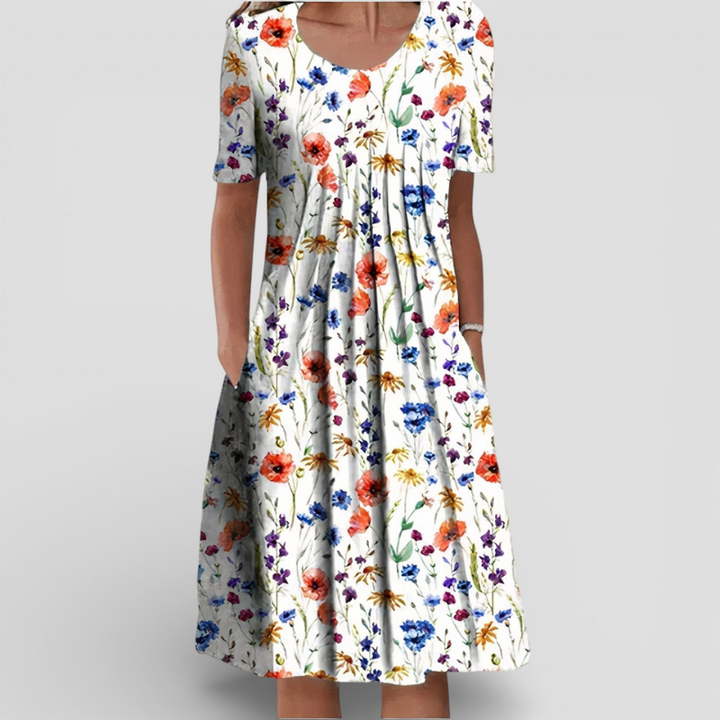 Hanna - Smuk midikjole