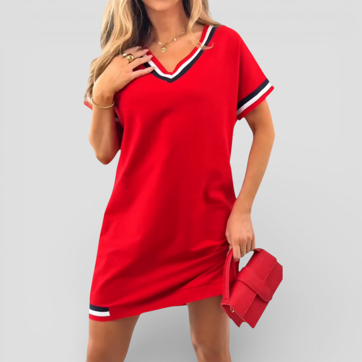 Hetha - Damekjole med korte ærmer