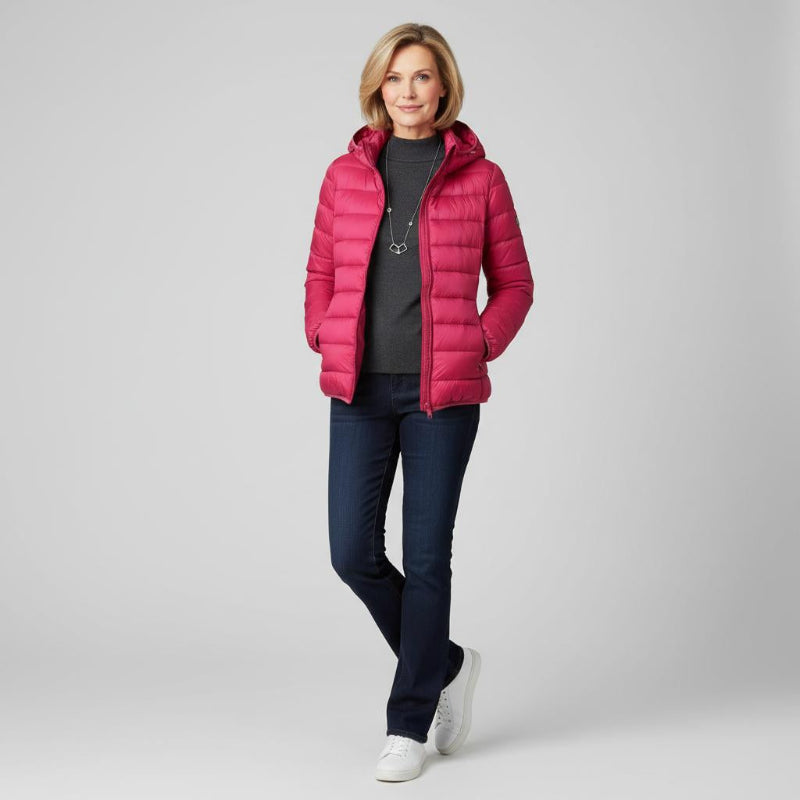 Karen - Let og elegant polstret jakke