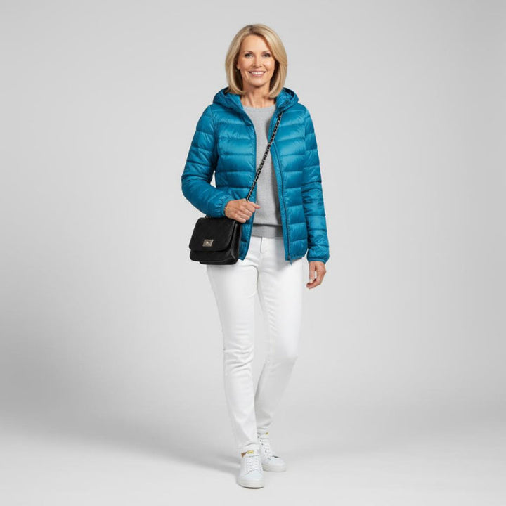 Karen - Let og elegant polstret jakke