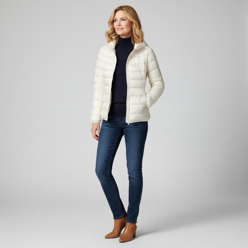 Karen - Let og elegant polstret jakke
