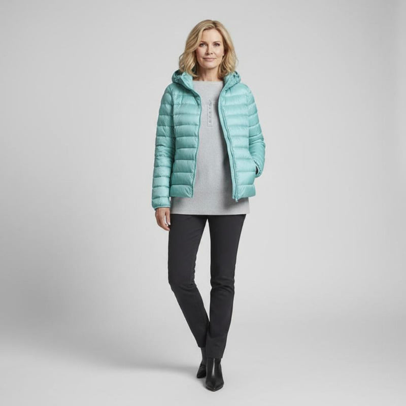 Karen - Let og elegant polstret jakke