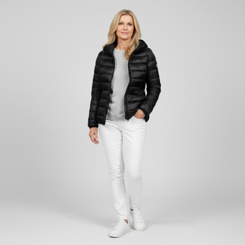 Karen - Let og elegant polstret jakke