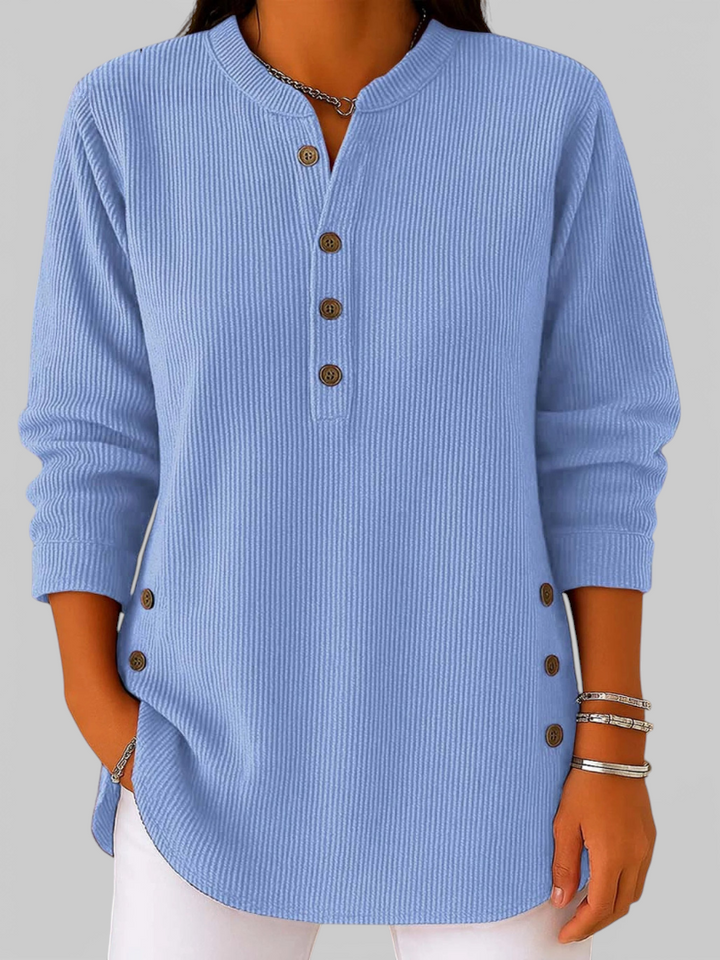 Jette - Casual Henley-trøje