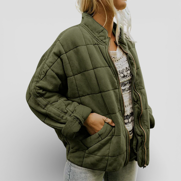 Josiane – Quiltet jakke i elegant oversized look