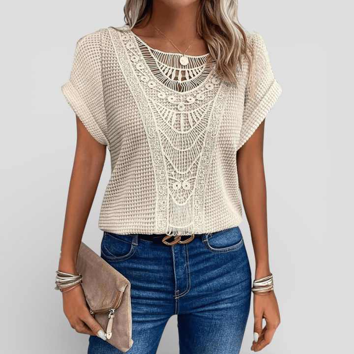 Karin - Elegante Ibiza-style blouse