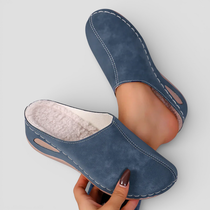 Larsen - Komfortable mule-sko med blødt for