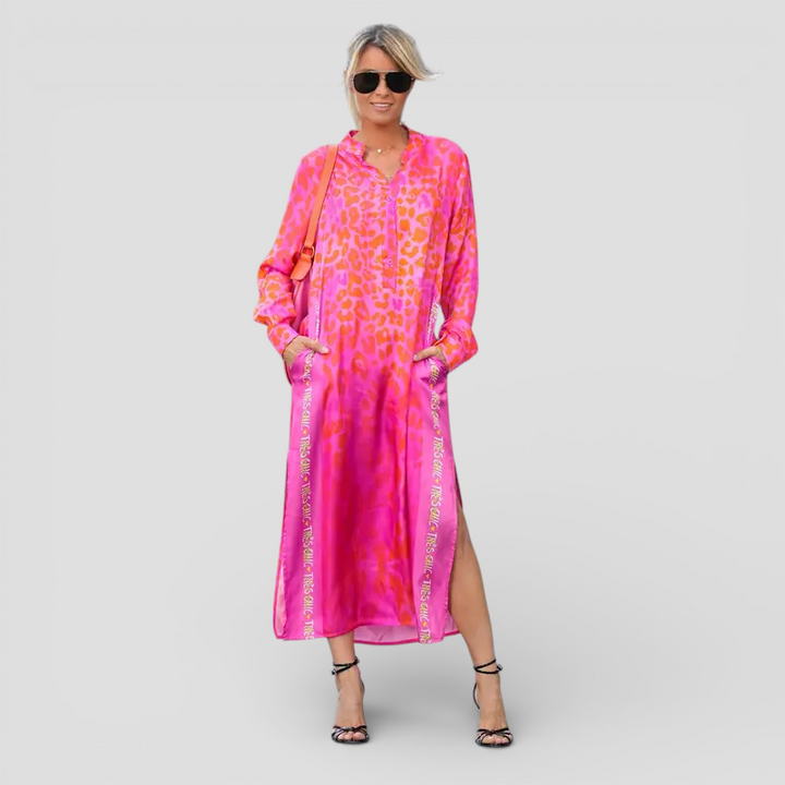 Leopard - Komfortabel kjole