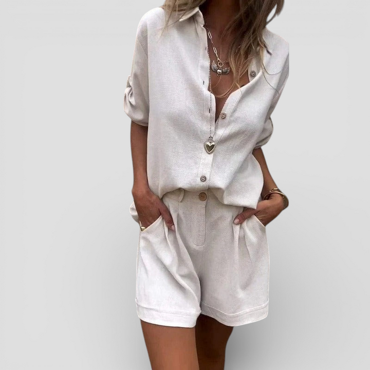 Linnea - Luftigt sæt af linned