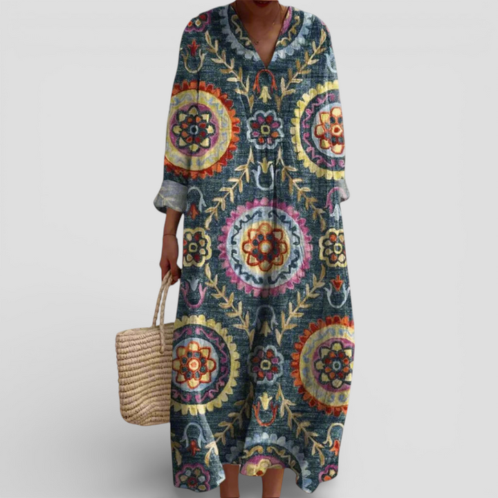 Maxine - Elegant geometrisk kjole