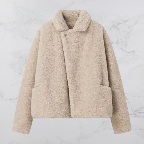 Teddy - Luksuriøs og varm shearling frakke