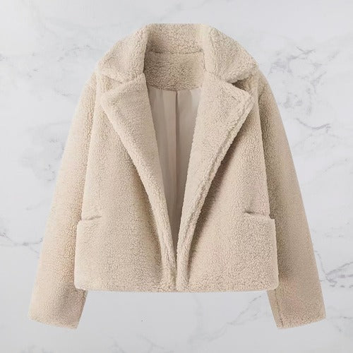 Teddy - Luksuriøs og varm shearling frakke