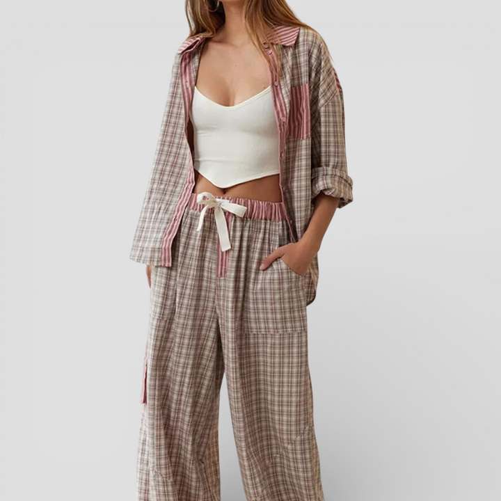 Sofia - Komfortabelt pyjamasæt