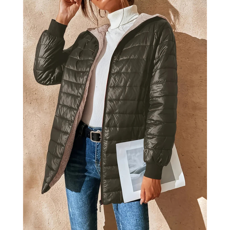 Elsa - Fleeceforet jakke til kvinder