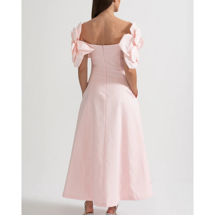 Merle - Blomstret midi-kjole