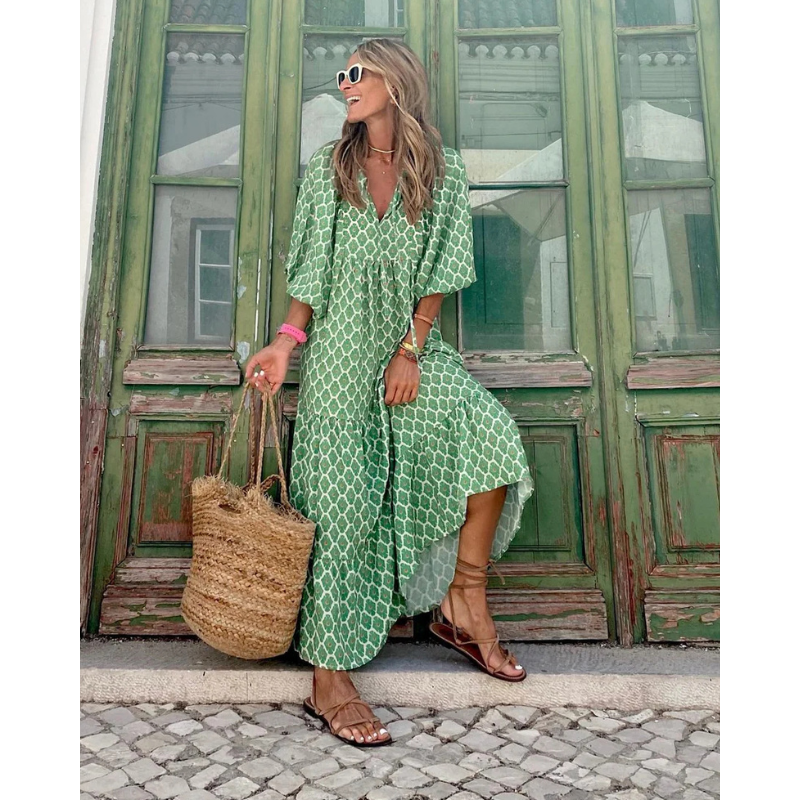 Fleur - Boheme Maxi Kjole