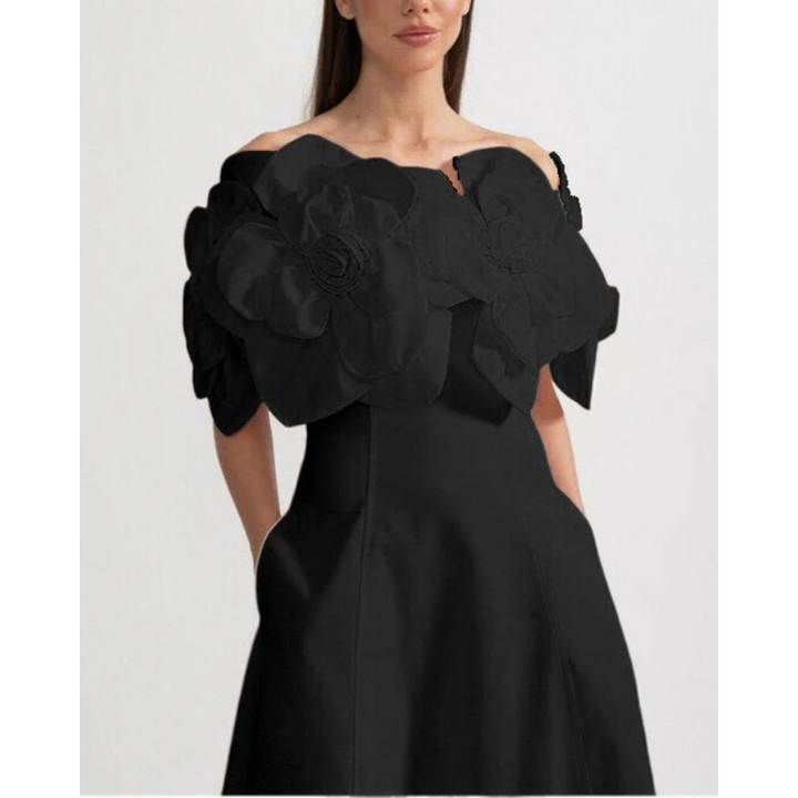 Merle - Blomstret midi-kjole