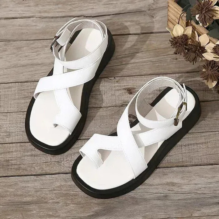 Renée - Comfort-sandal med justerbare remme