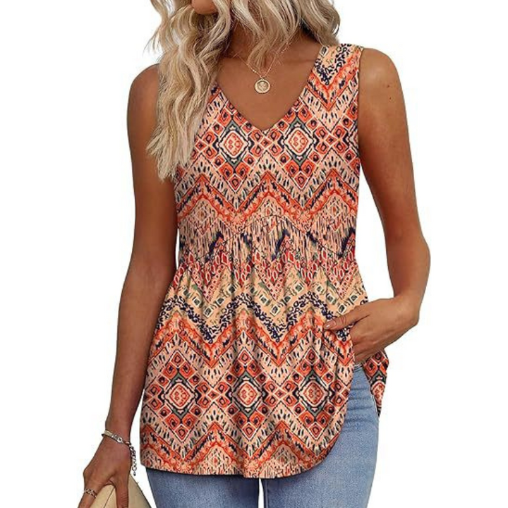 Birna - Let og elegant top til hverdagsbrug