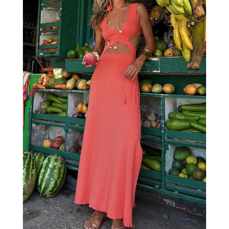 Berta - Sommerkjole med skulderstropper