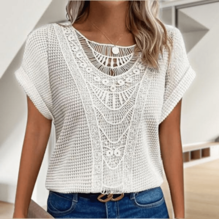 Karin - Elegante Ibiza-style blouse
