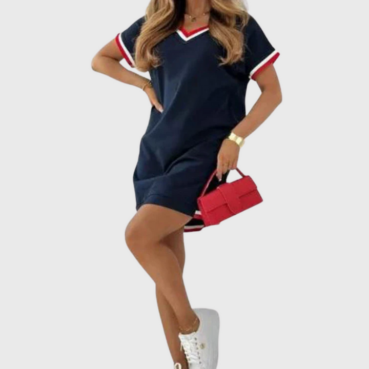 Hetha - Damekjole med korte ærmer