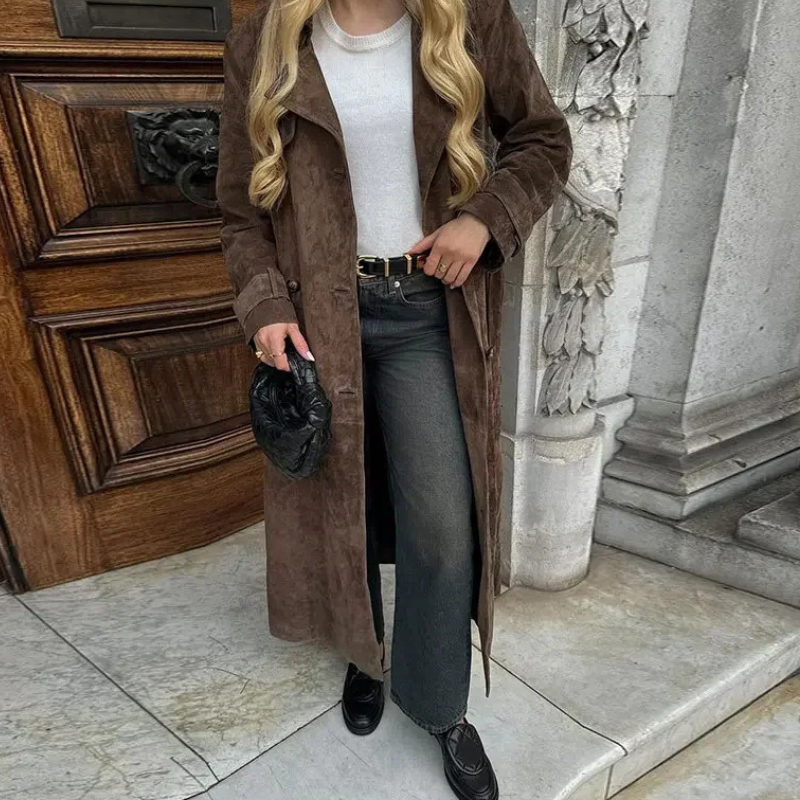 Sophie - Ruskindstrenchcoat