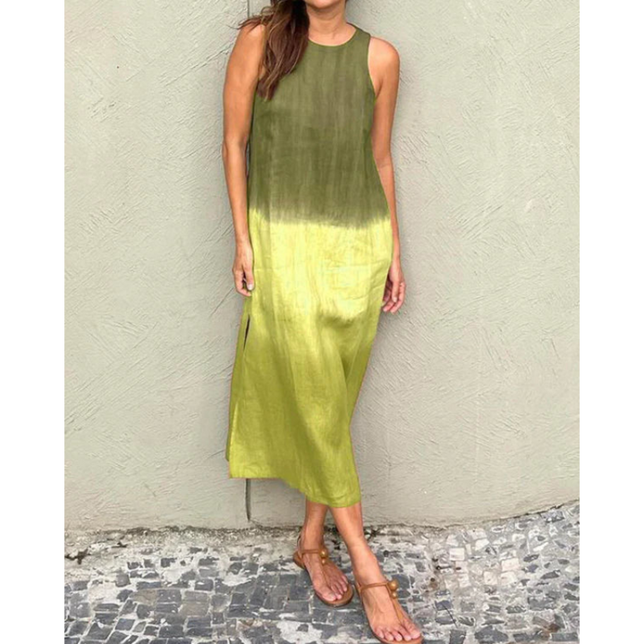 Frida - Klassisk og stilfuld ærmeløs kjole