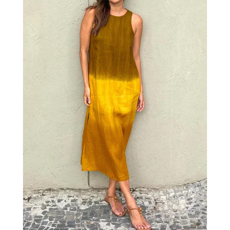 Frida - Klassisk og stilfuld ærmeløs kjole