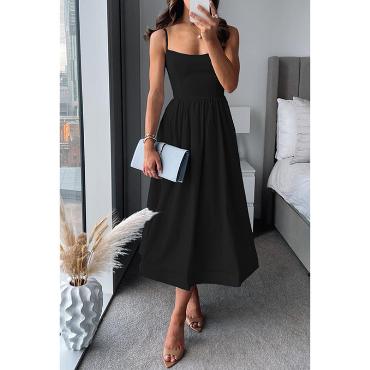 Martina - Elegant midi med stropper