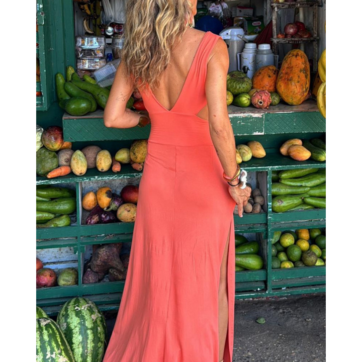 Berta - Sommerkjole med skulderstropper