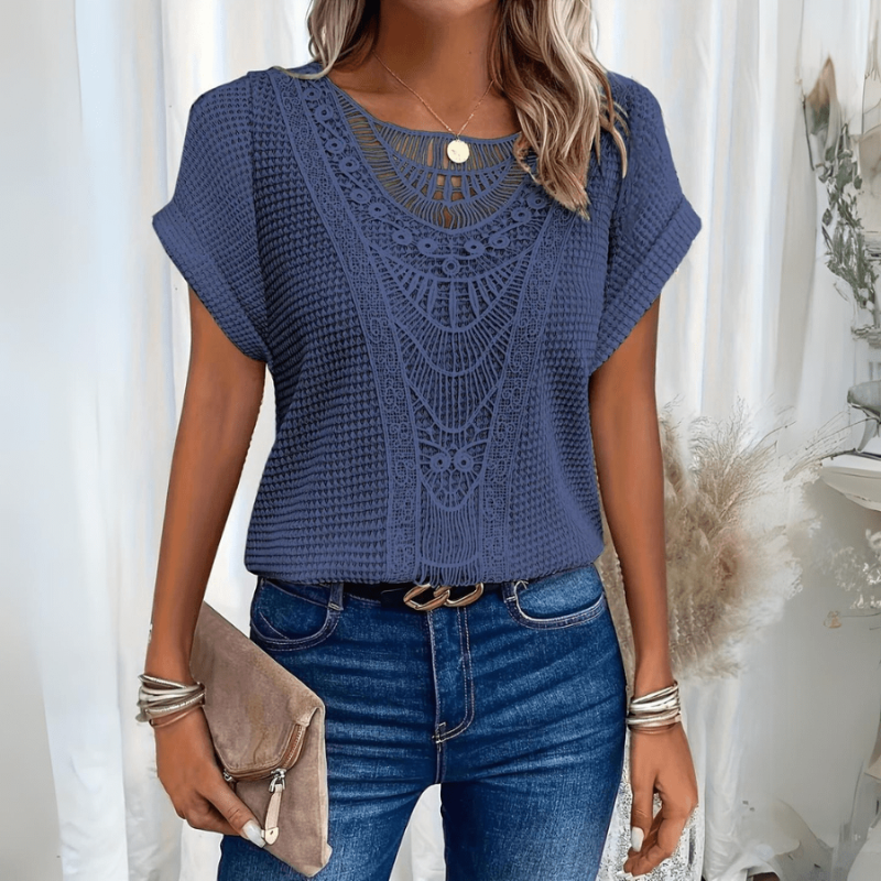 Karin - Elegante Ibiza-style blouse