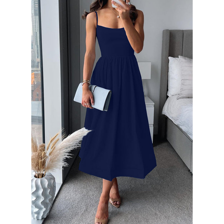 Martina - Elegant midi med stropper