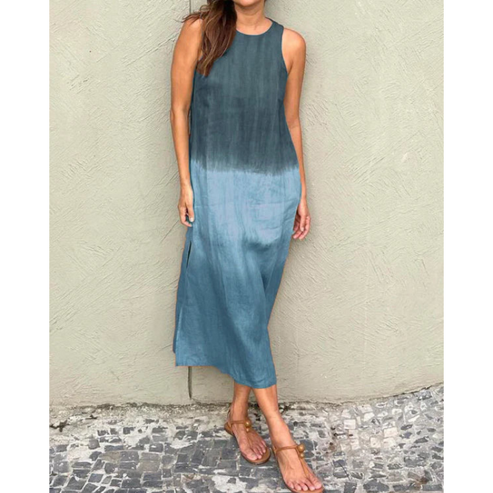 Frida - Klassisk og stilfuld ærmeløs kjole