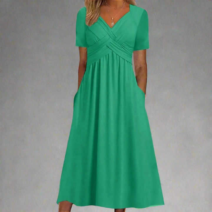 Mely - Elegant midi-kjole