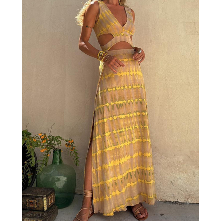 Berta - Sommerkjole med skulderstropper