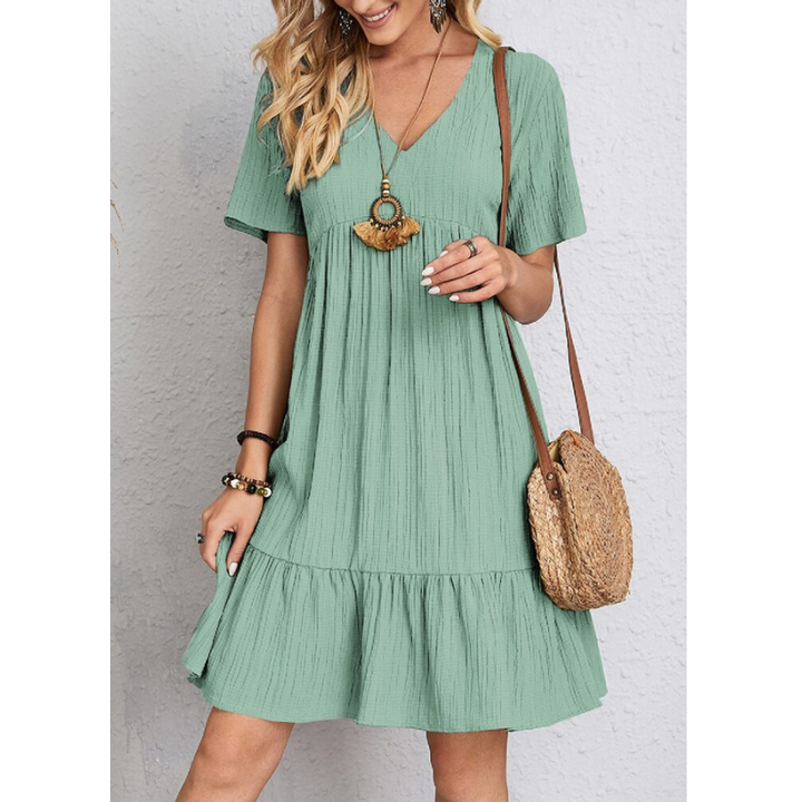 ANNIKA – Elegant Kjole med Mavekomfort