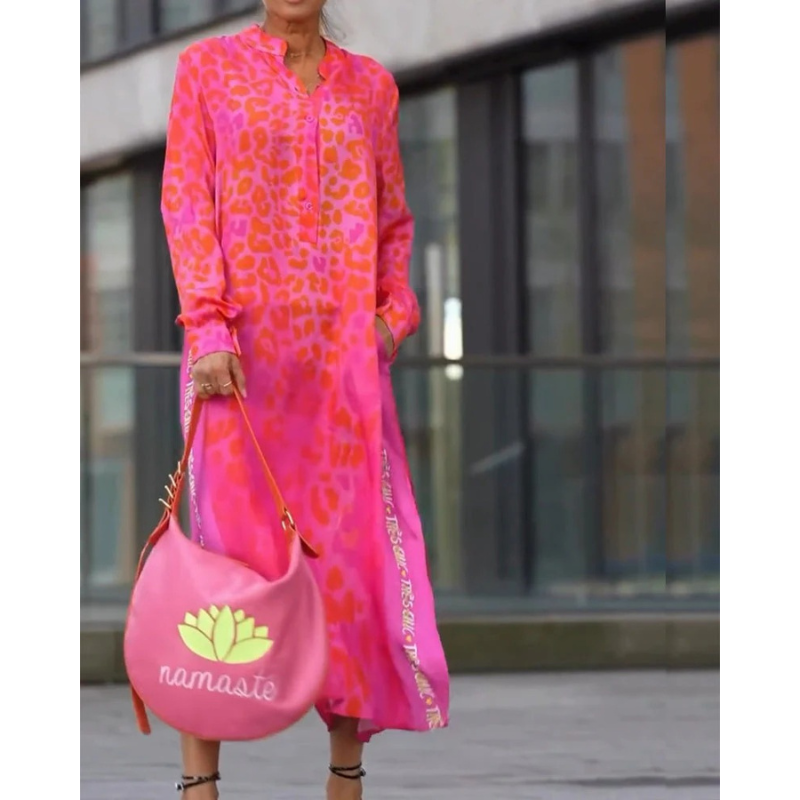 Leopard - Komfortabel kjole